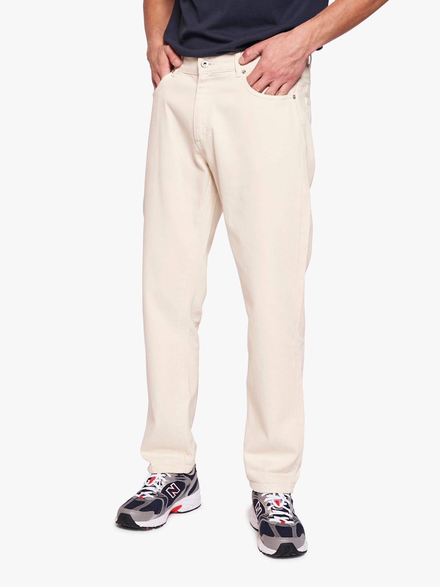Woodbird Doc Twill Pants Pants Off White