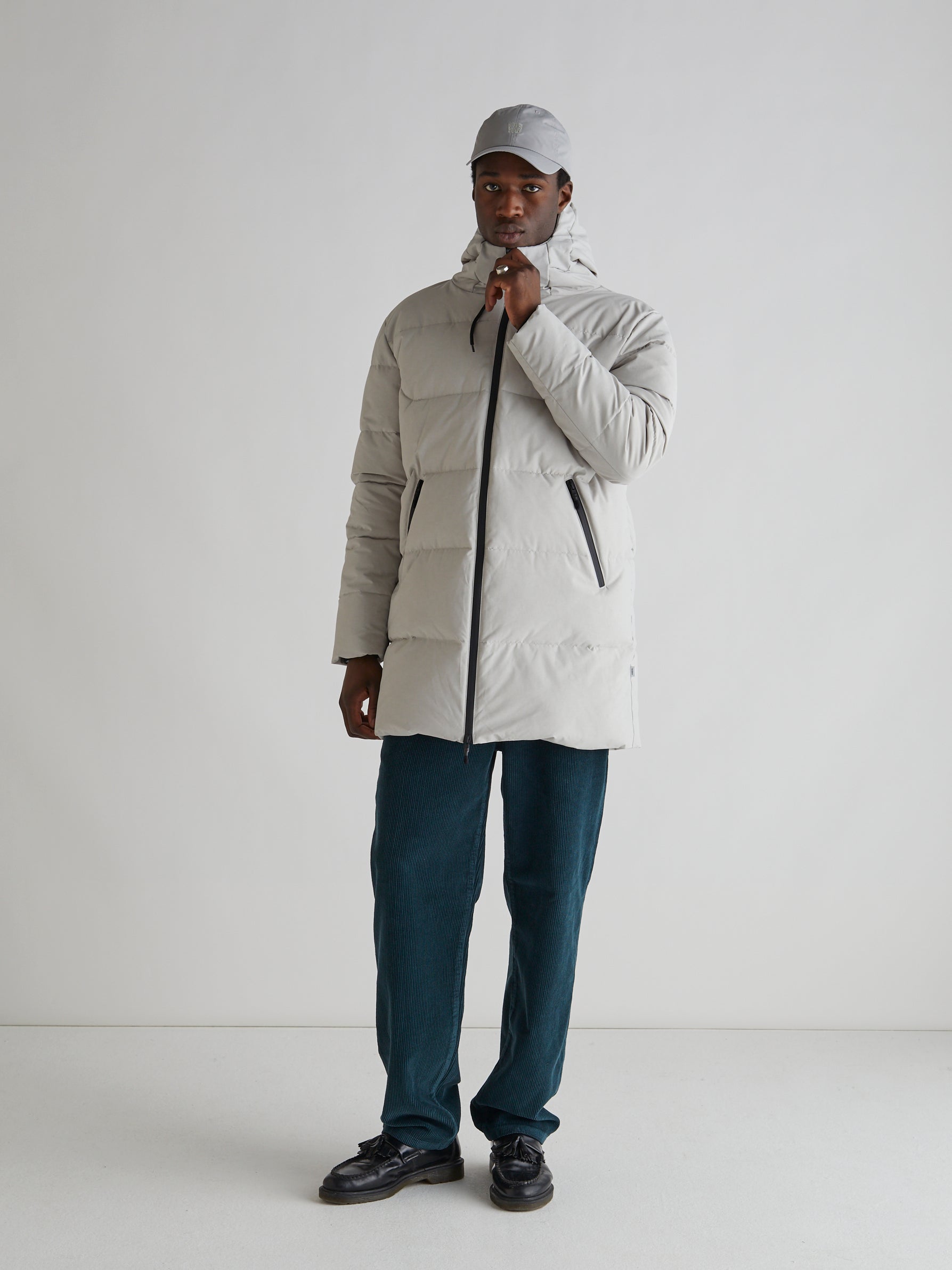 Joseph Long Climb Jacket Light Grey