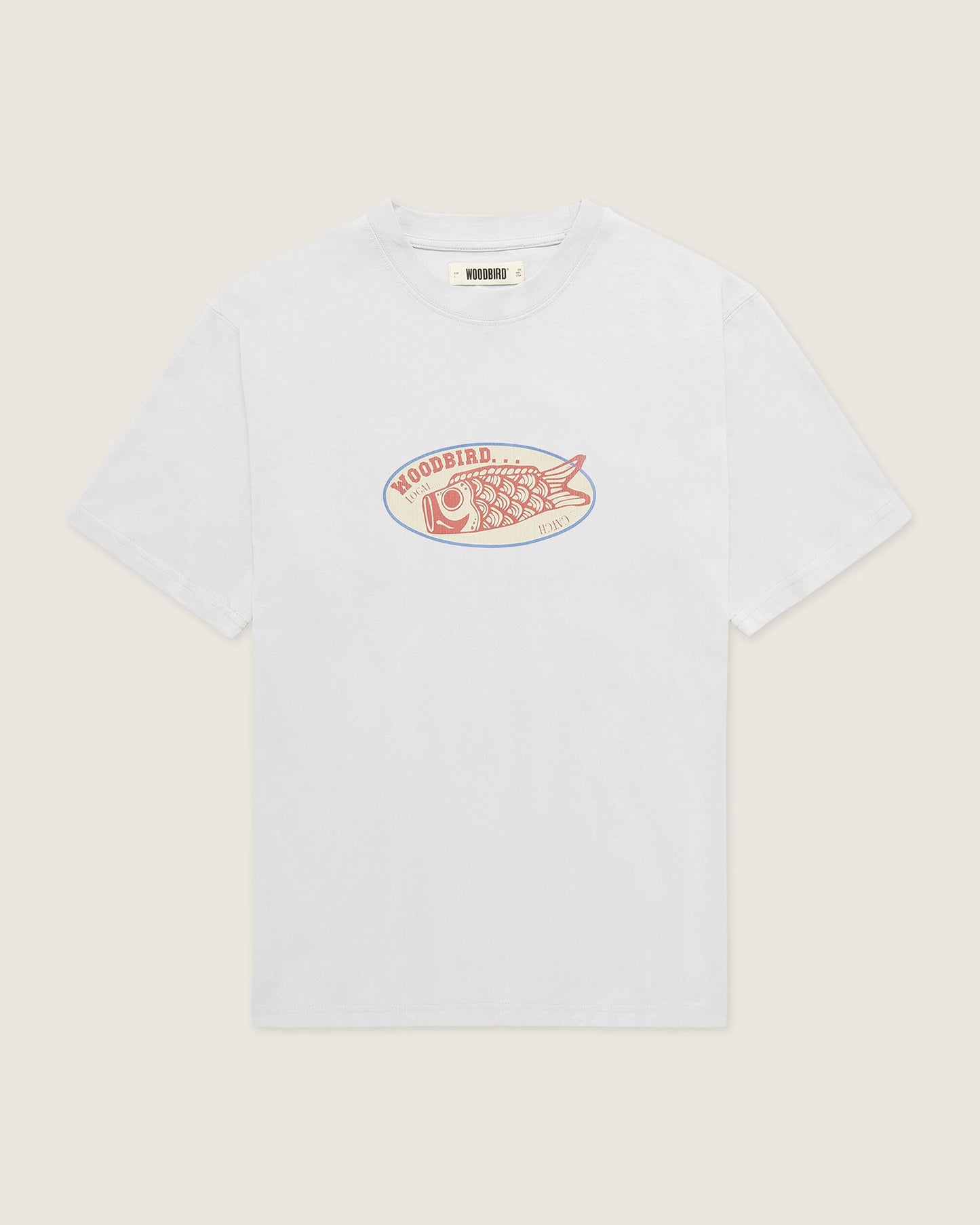 Woodbird WBBaine Catch Tee T-Shirts White