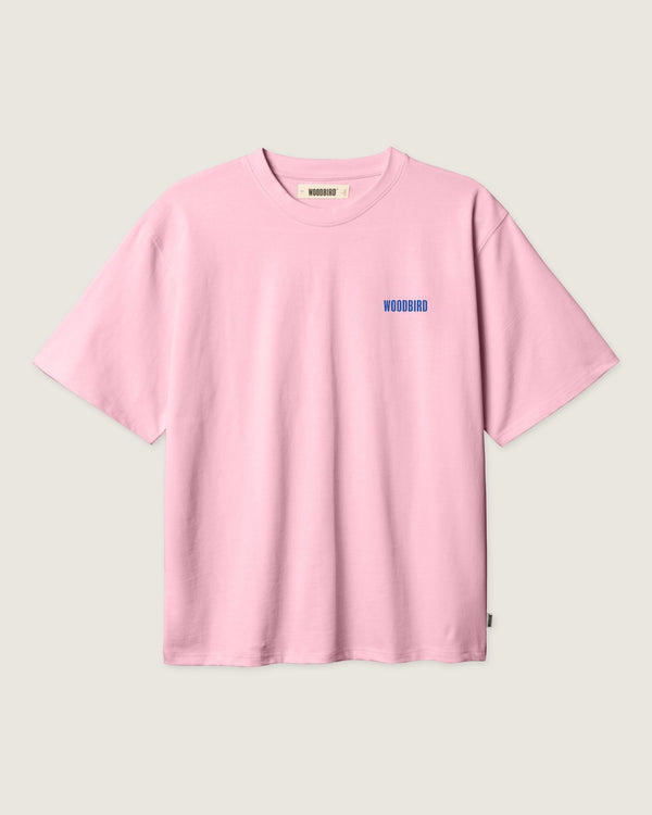 Woodbird WBBaine Curbi Tee T-Shirts Dusty Rose