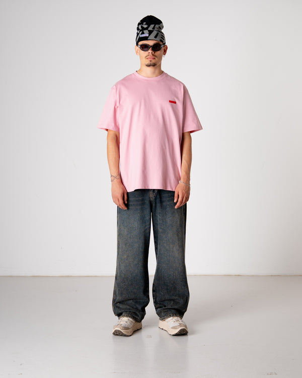 Woodbird WBBaine Founded Tee T-Shirts Dusty Rose