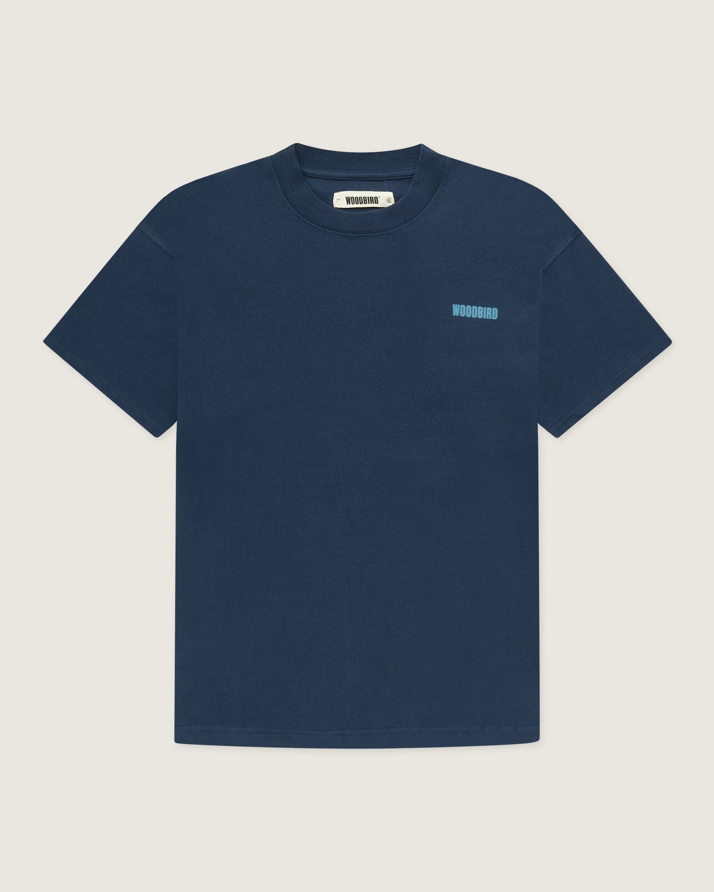 Woodbird WBBaine Intern Tee T-Shirts Navy