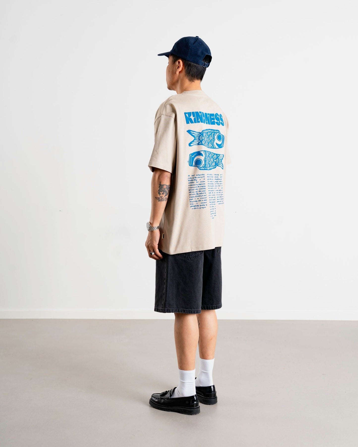 Woodbird WBBaine Kind Tee T-Shirts Taupe Brown