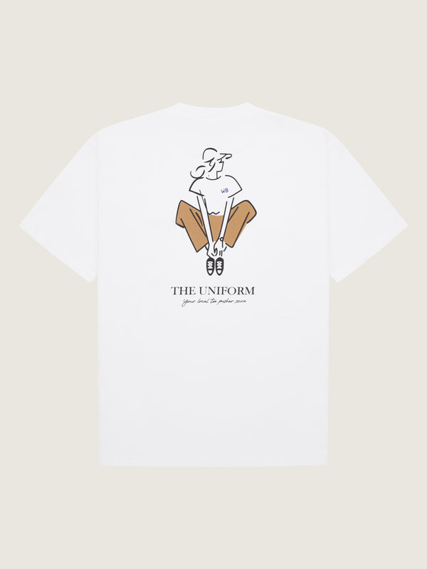 Woodbird Female WBBalo Uniform Tee T-Shirts White