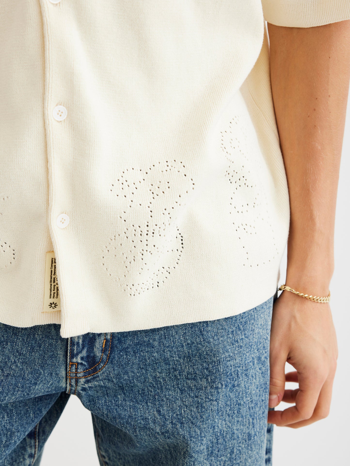 Woodbird WBBanks Vase Knit Knits Off White