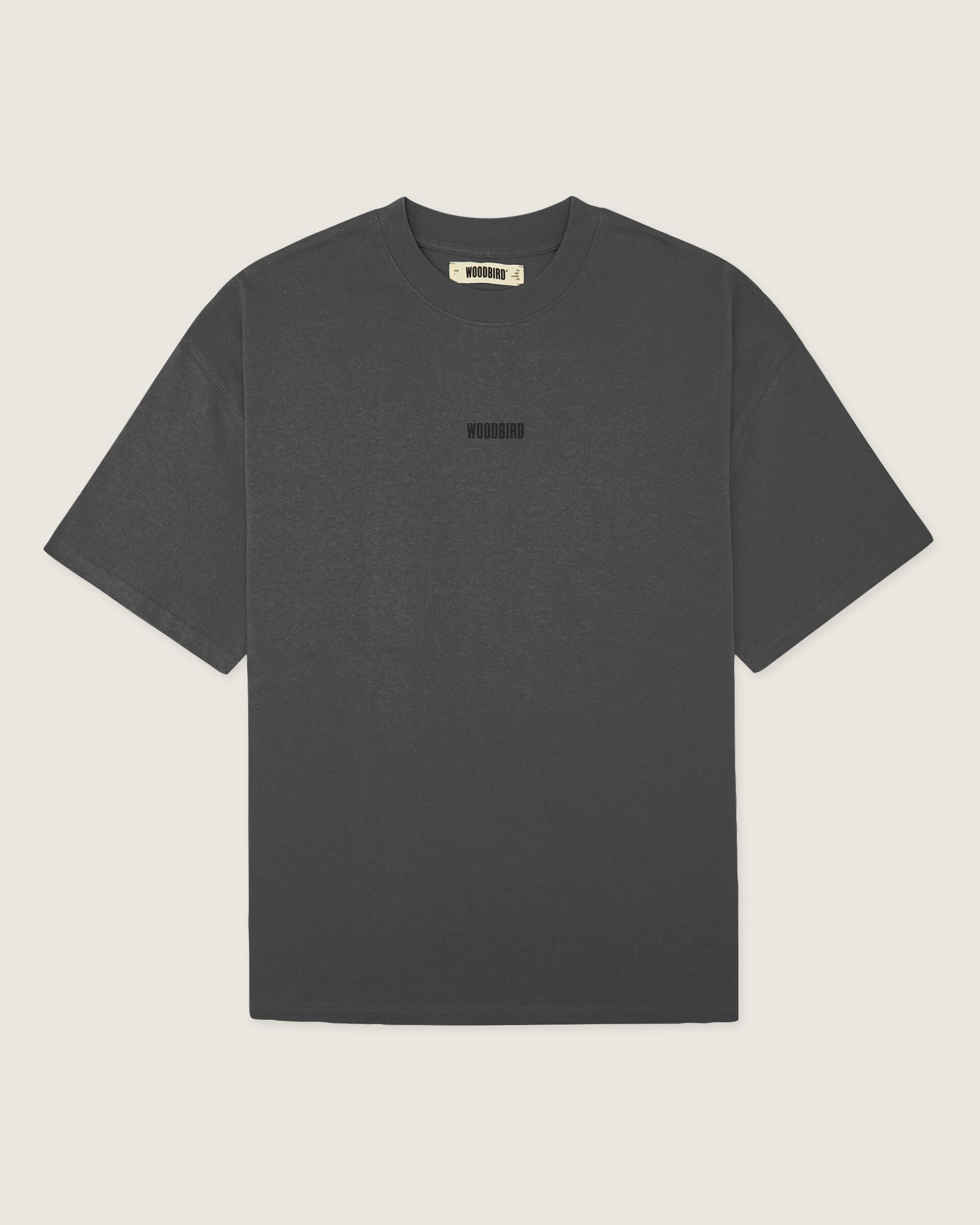 Woodbird WBBeam Base Tee T-Shirts Asphalt