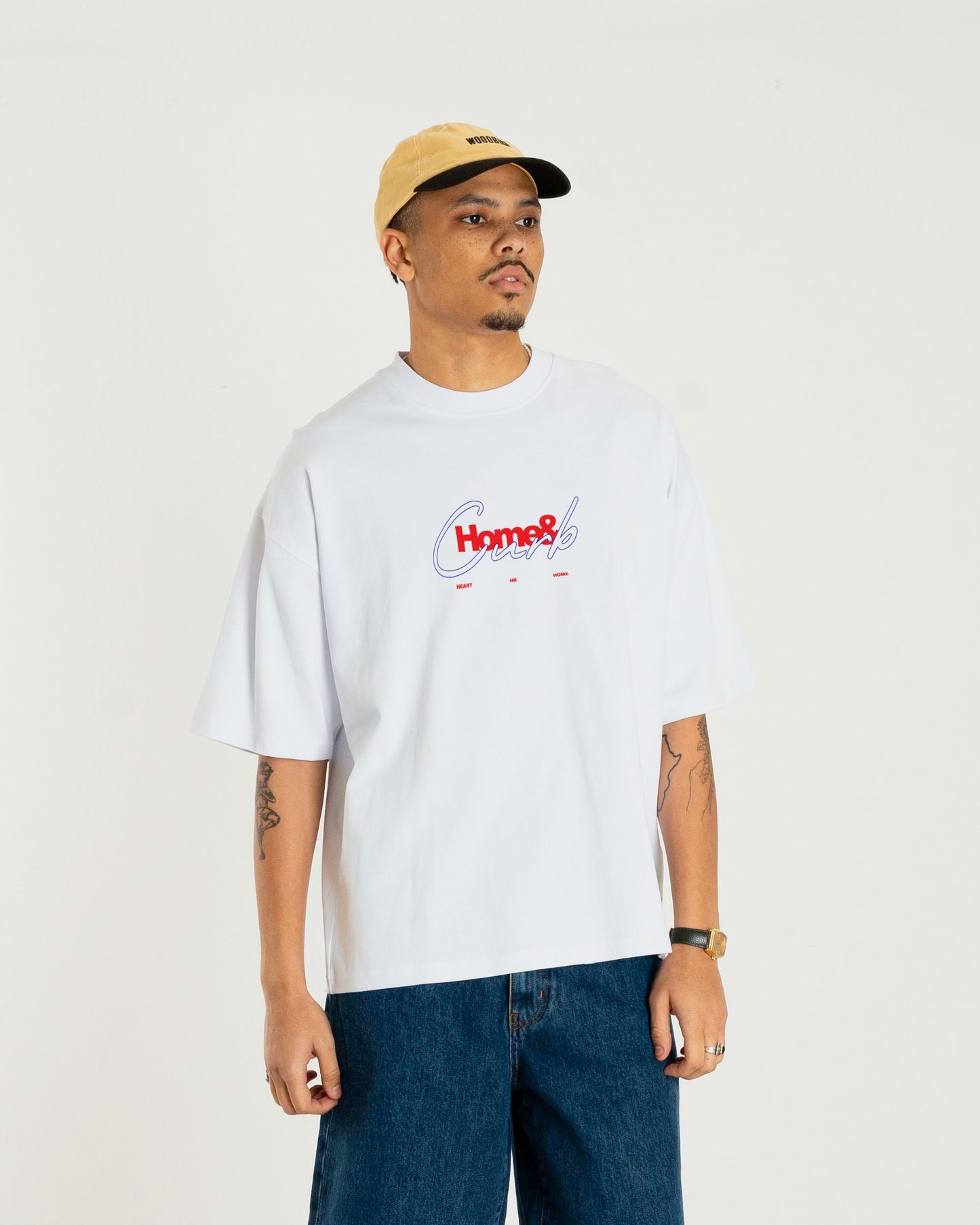 Woodbird WBBeam Curb Tee T-Shirts White