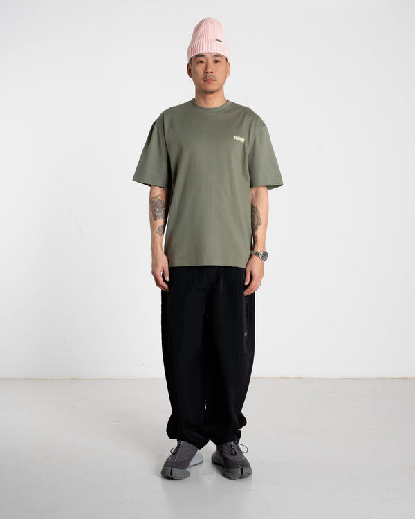 Woodbird WBBeam Hao Tee T-Shirts Grey-Green