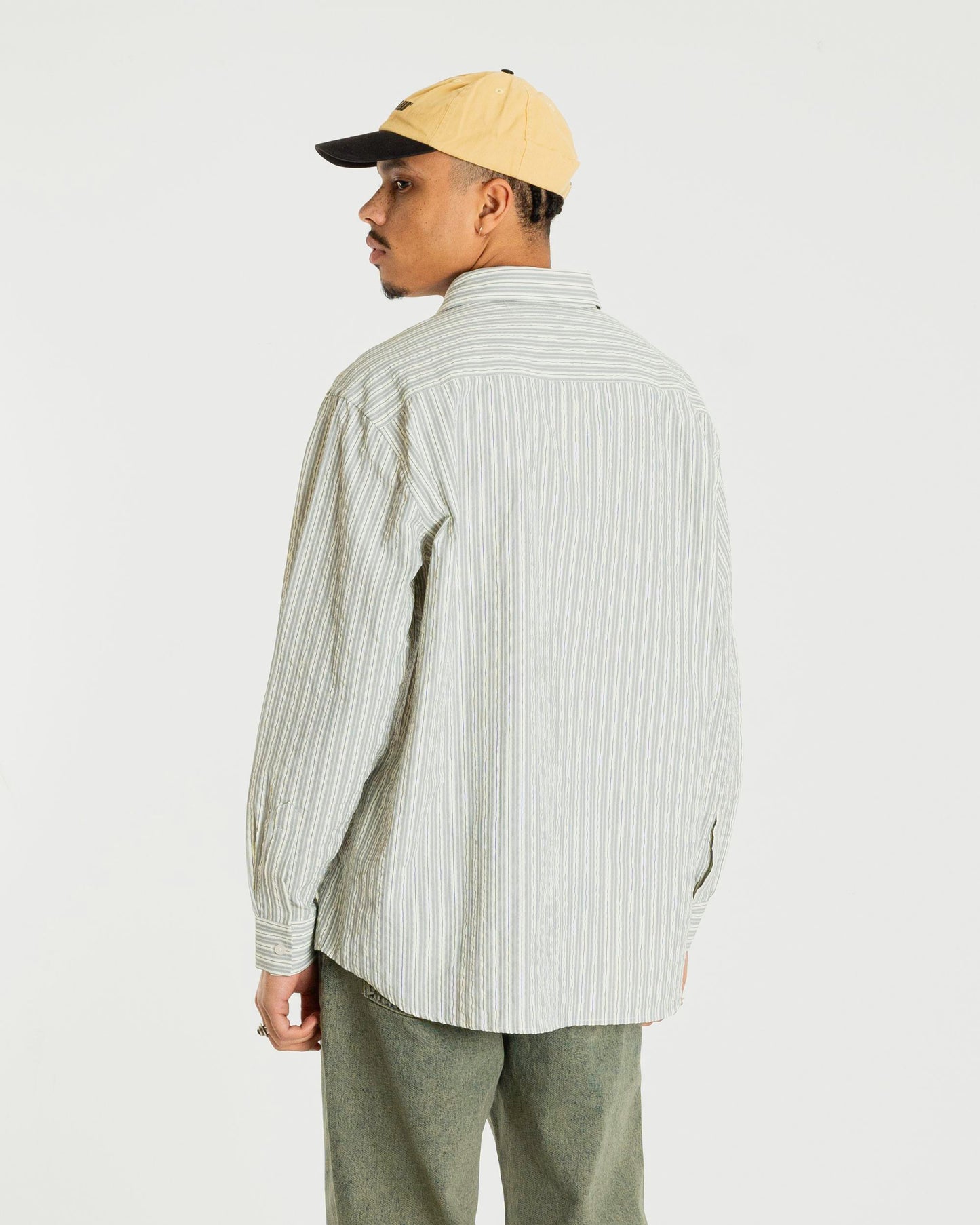 Woodbird WBBuzo Hoi Shirt Shirts Grey