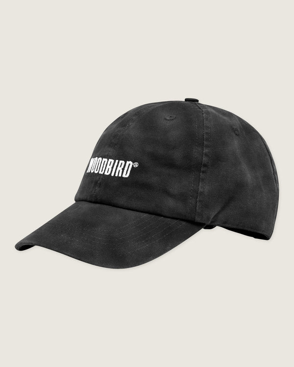 Woodbird Core Twill Cap Accessories Washed Black