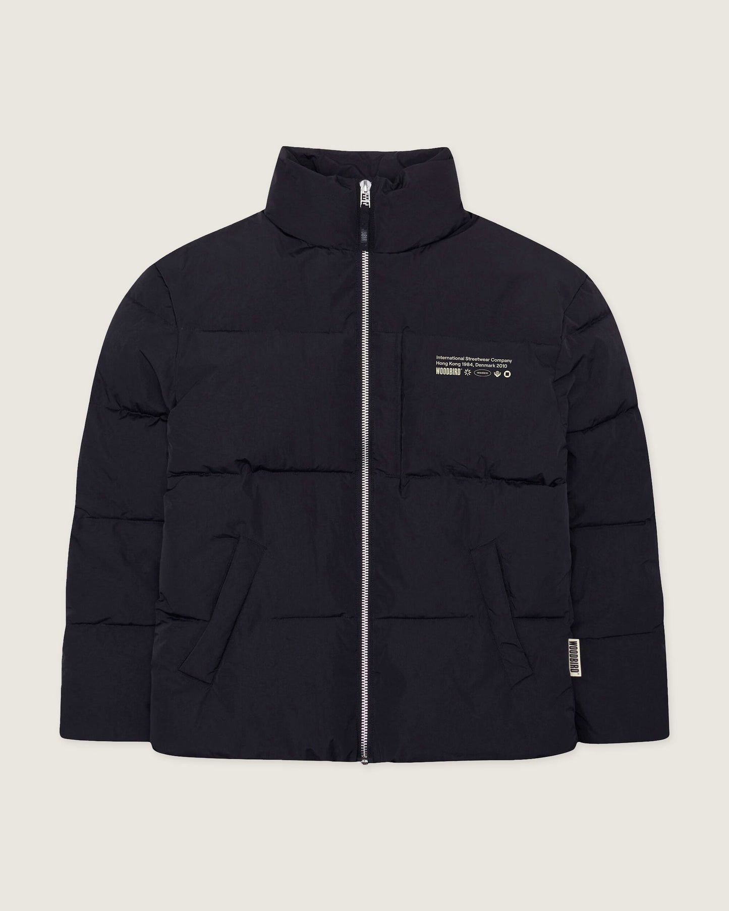 Woodbird Female WBDapper Puff Jacket Outerwear Black