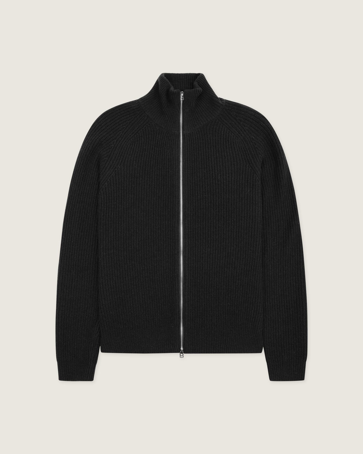 Woodbird WBJass Wool Zip Knits Black