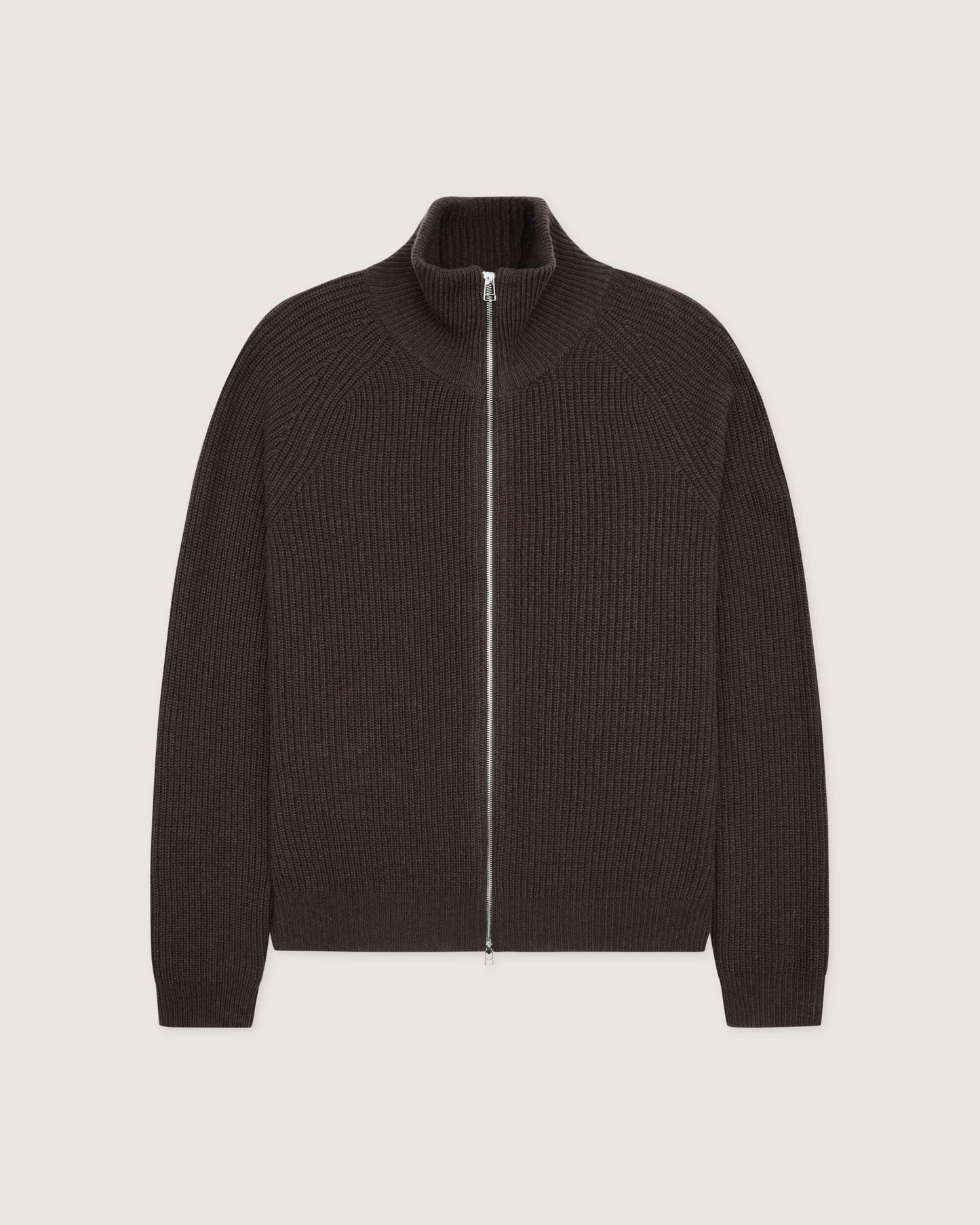 Woodbird WBJass Wool Zip Knits Brown
