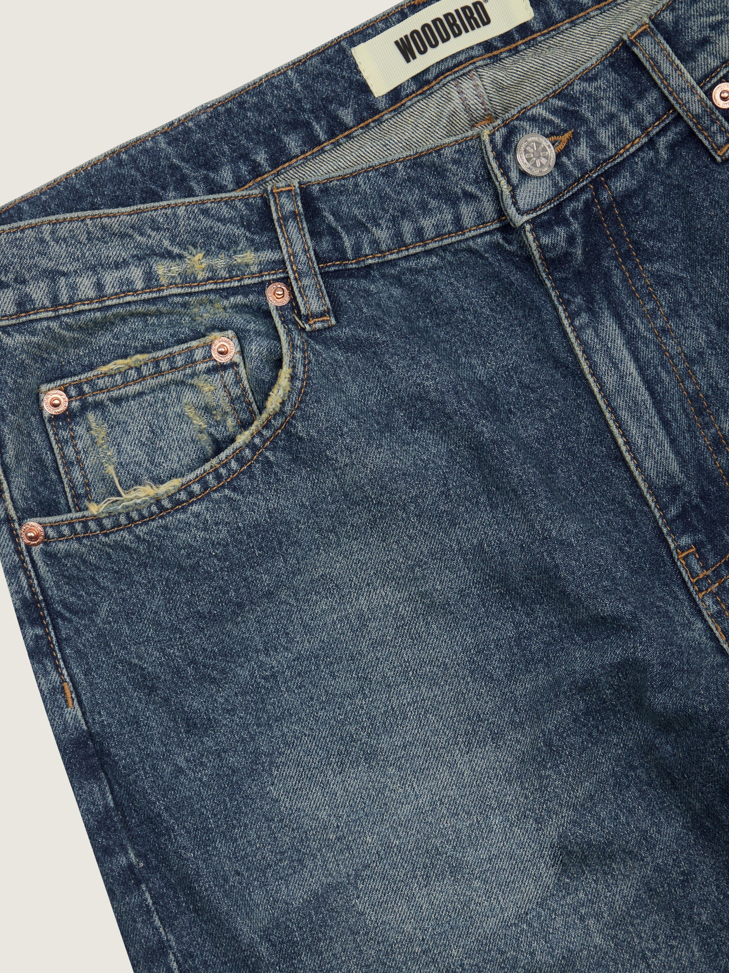 Woodbird WBJay Wei Jeans Jeans Vintage Blue
