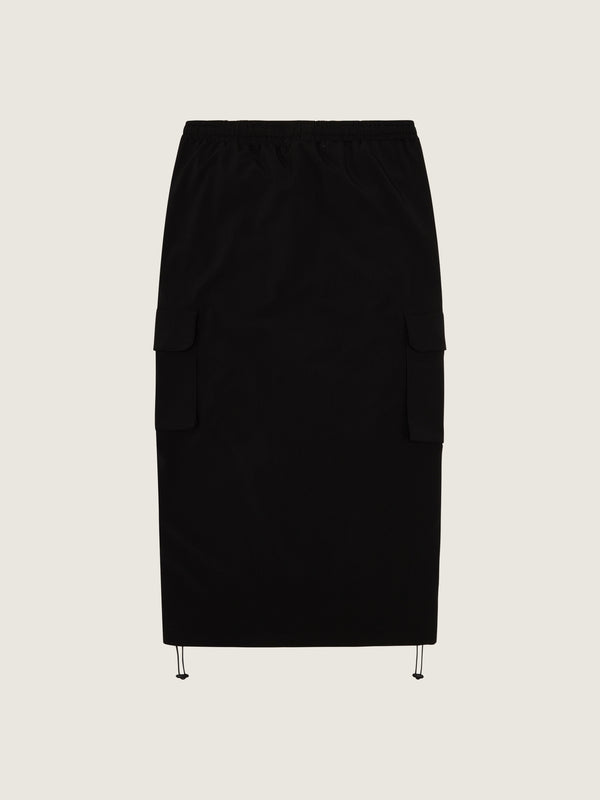Woodbird Female WBJune Rib-Tech Skirts Skirts Black