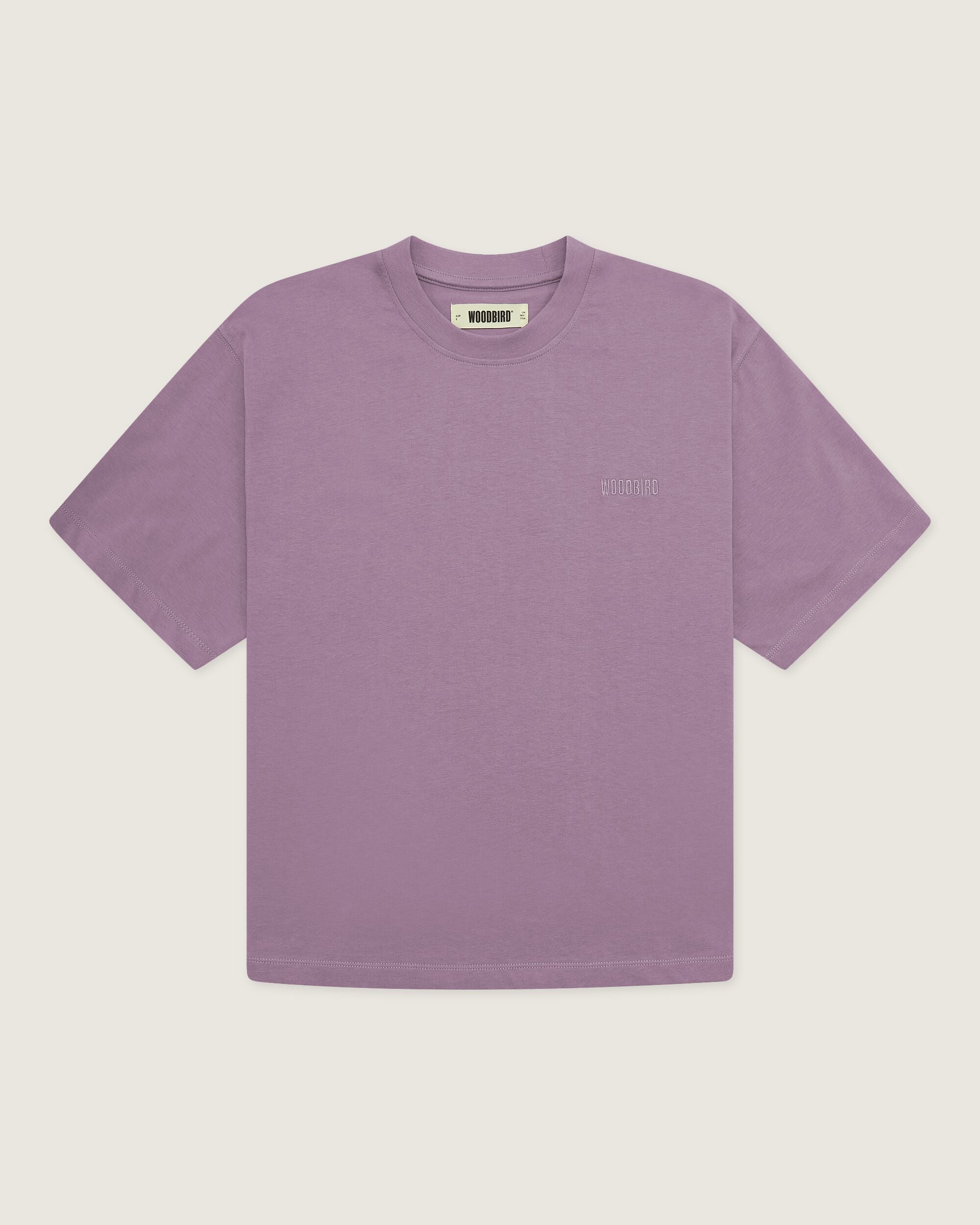 Woodbird Female WBJuno Base Tee T-Shirts Purple