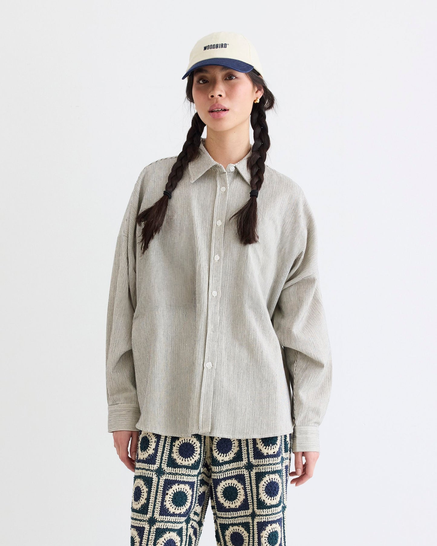 Woodbird Female WBKendal Cargo Shirt Shirts Off White