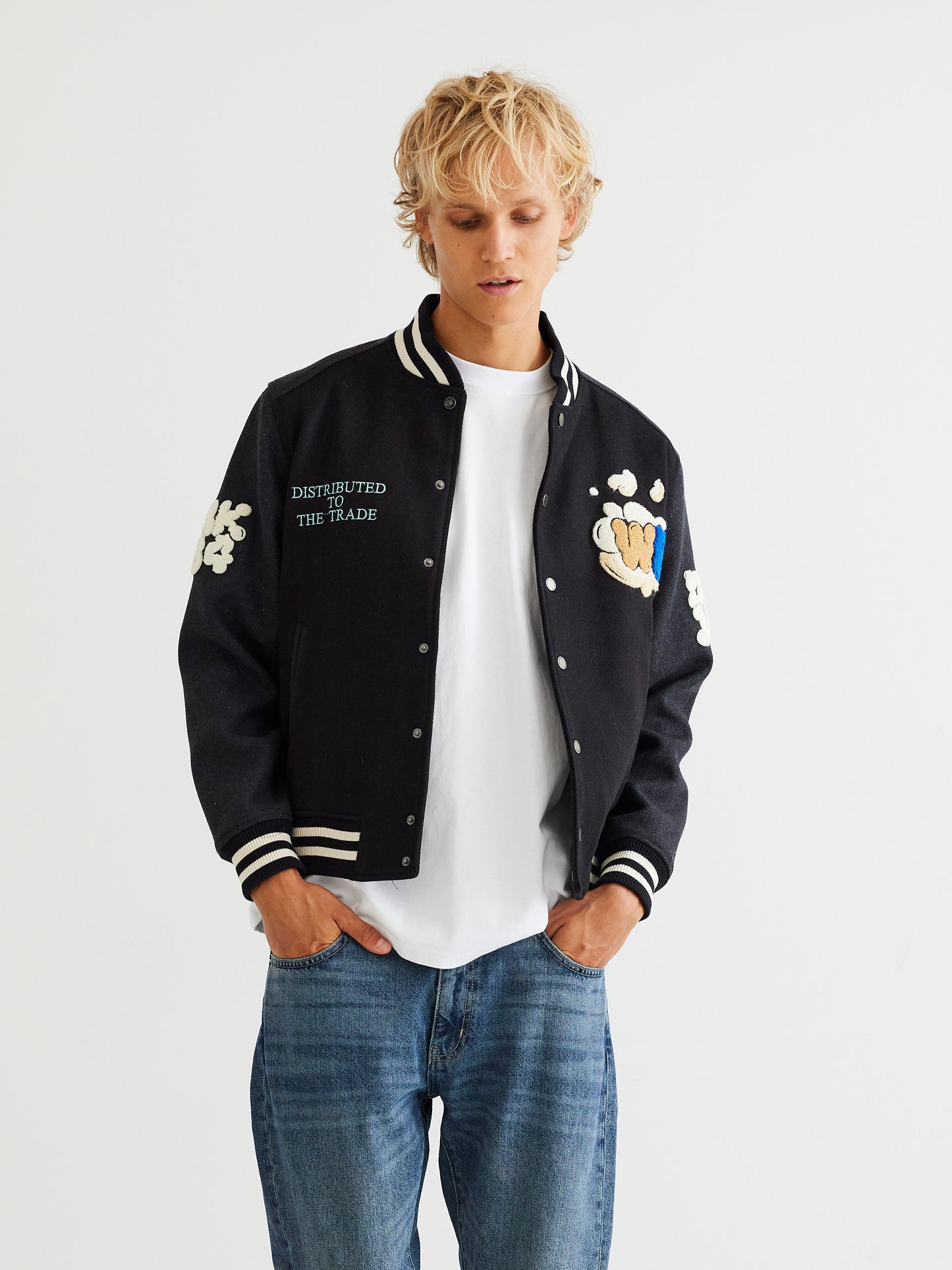 Woodbird WBKip Cloud Jacket Jackets Black