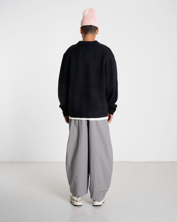 Woodbird WBKoon Zip Whole Cardigan Knits Black