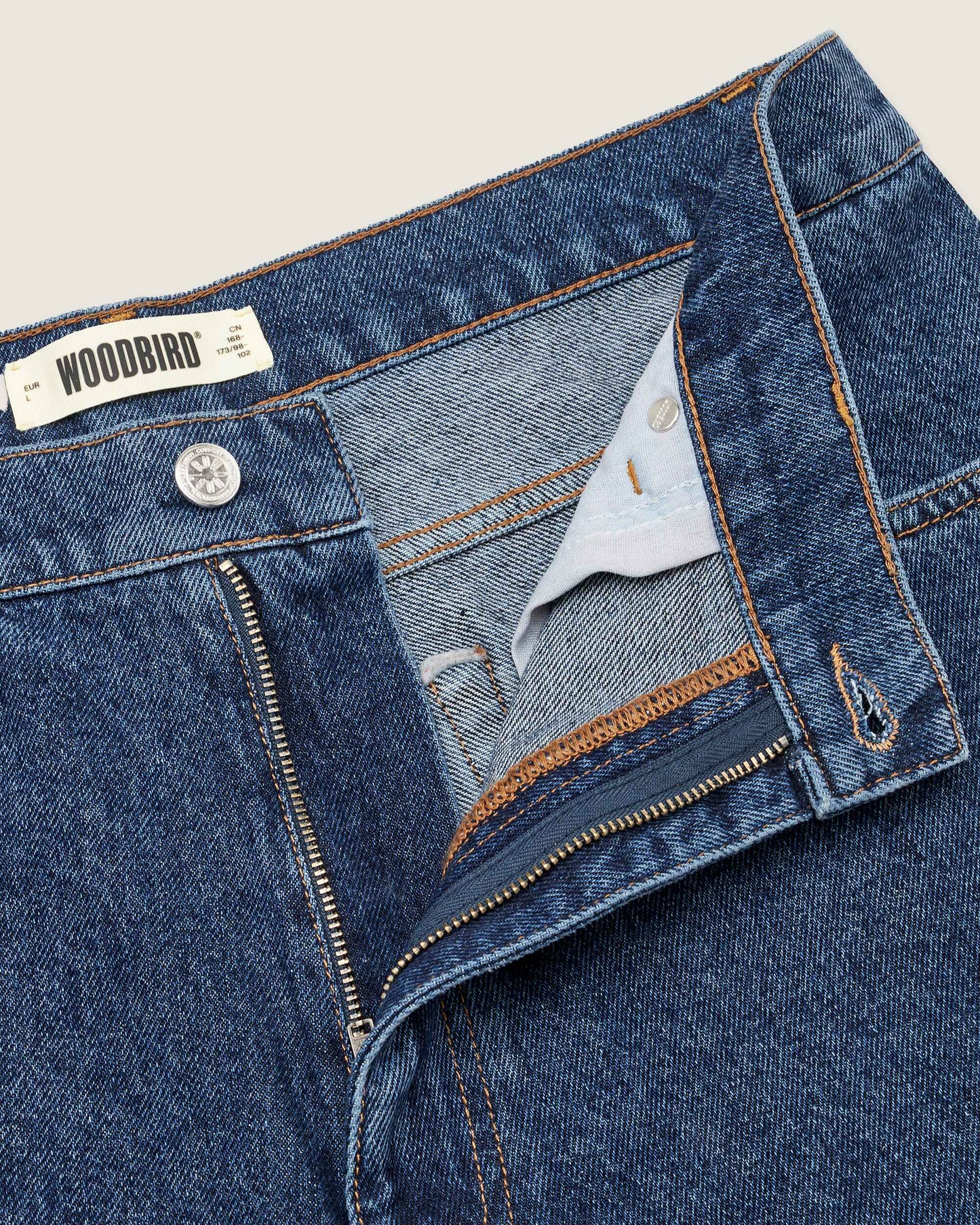Woodbird WBLeroy 90s Rinse Jeans Jeans 90s Blue