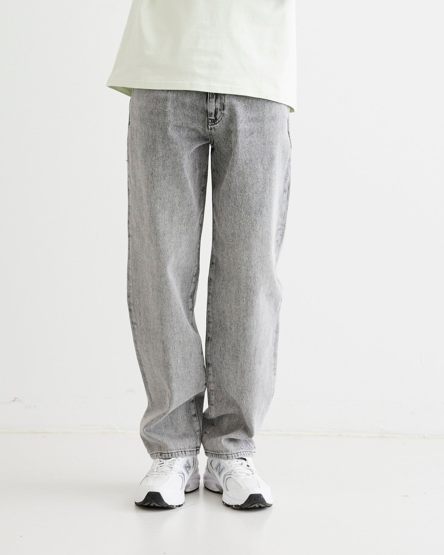Woodbird WBLeroy Ash Grey Jeans Jeans Grey
