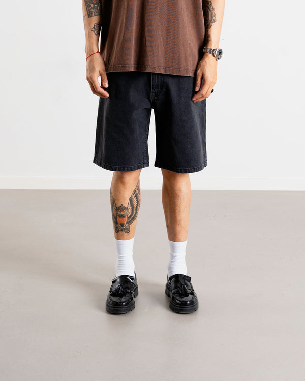 Woodbird WBLeroy Crow Shorts Shorts Black Vintage