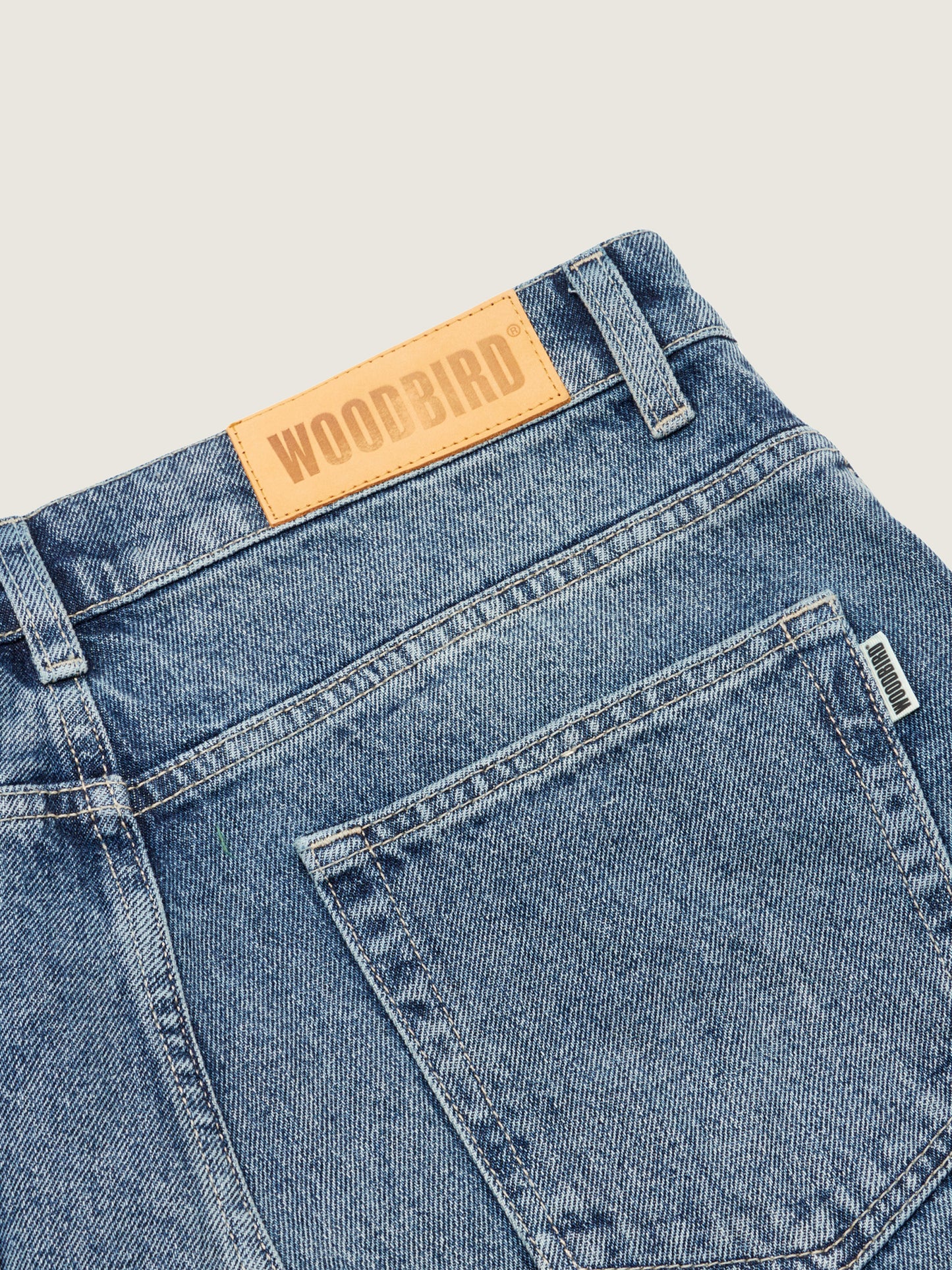Woodbird WBLeroy Deep90s Jeans Jeans Washed Blue