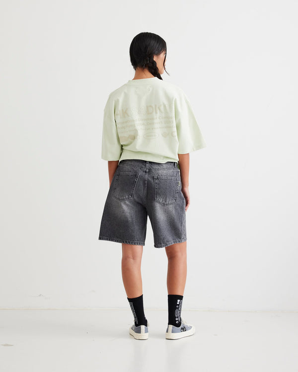 Woodbird Female WBMaggie Eclipse Shorts Shorts Grey-Black