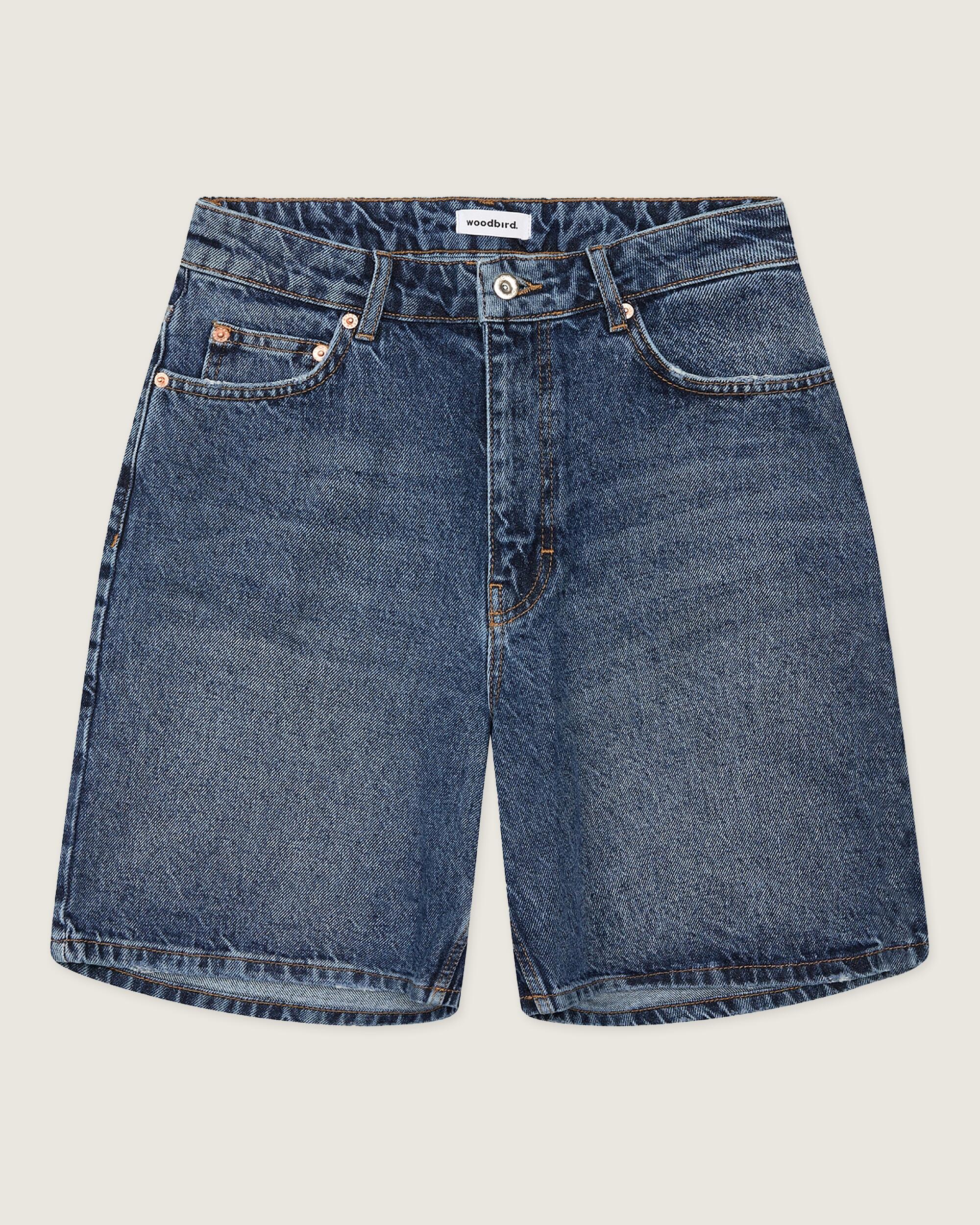 Woodbird Female WBMaggie blook Shorts Shorts Blue Stone