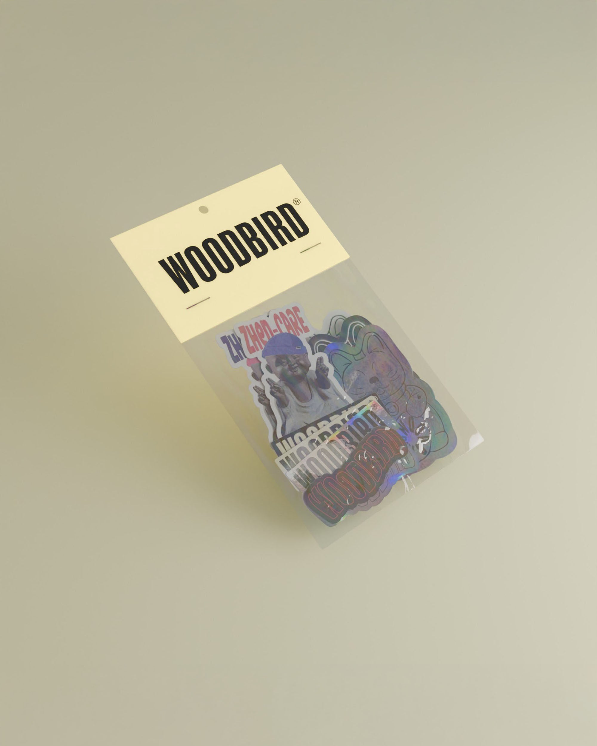 Woodbird WBMulti Sticker Bag MARKETING Multi Color
