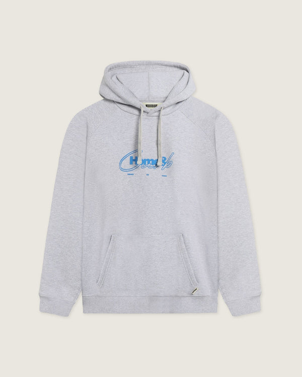 Woodbird WBPaw Curb Hoodie Sweats Snow Melange