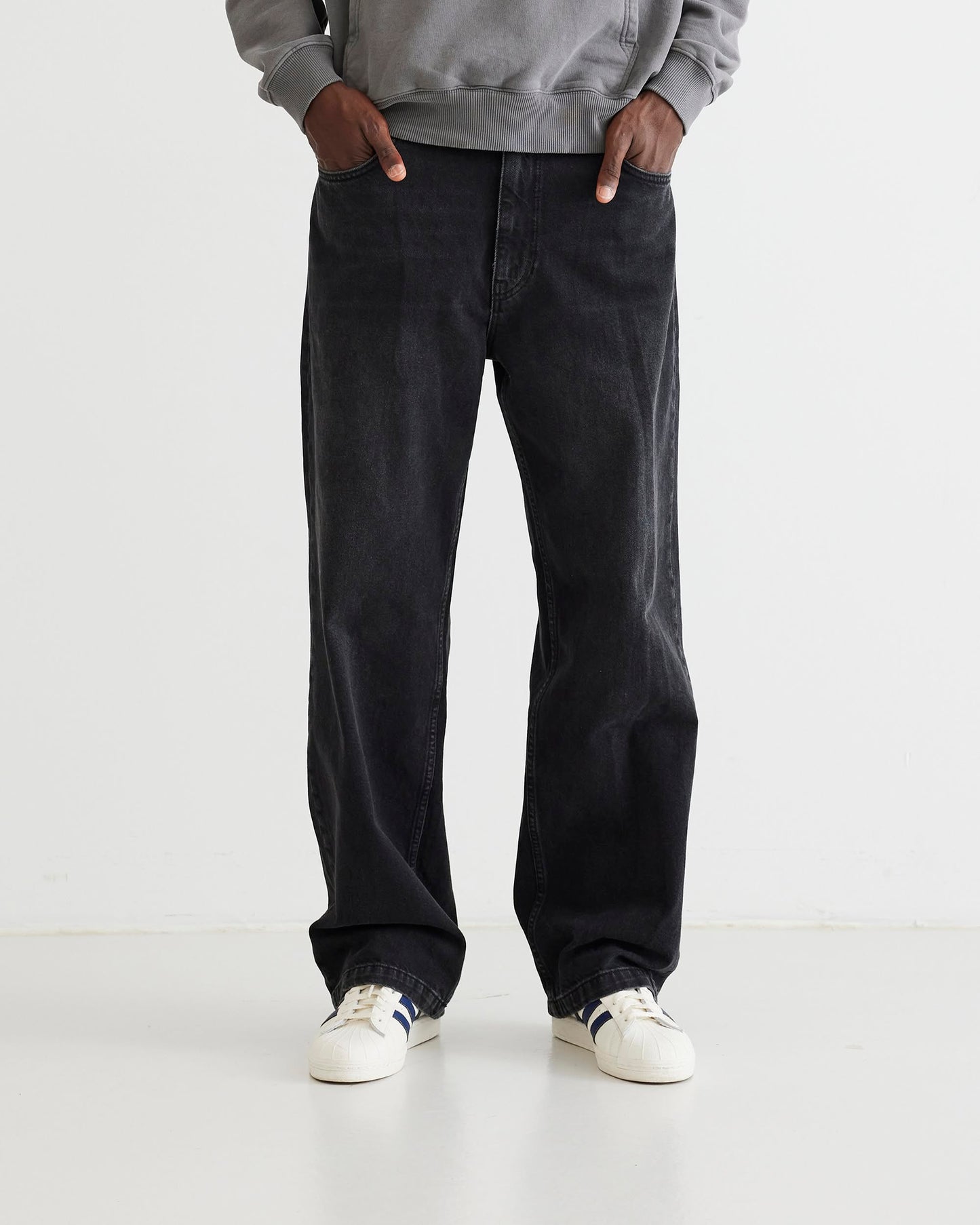 Woodbird WBRami Crow Jeans Jeans Black Vintage