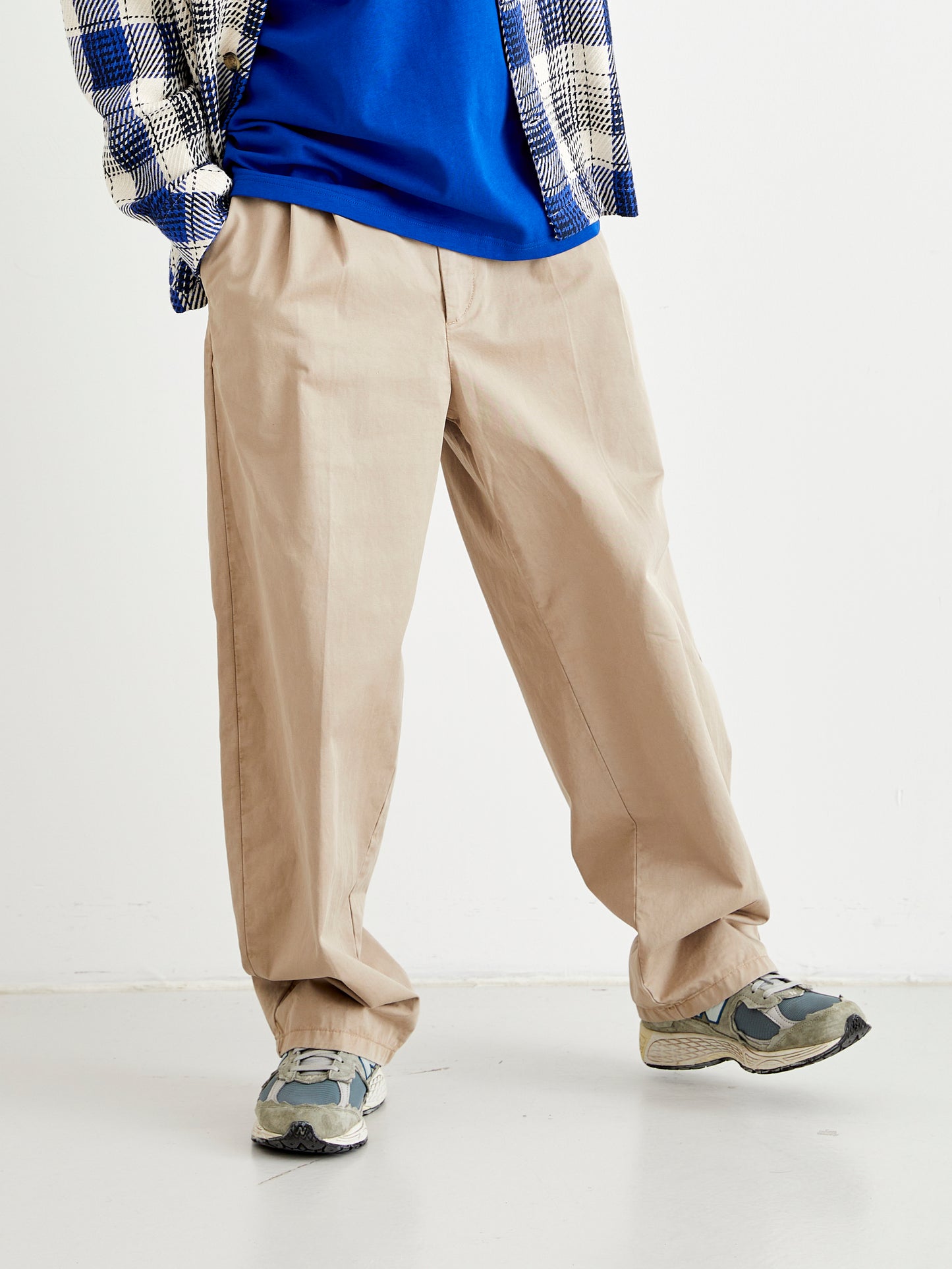 Woodbird WBRick Crisp Pant Pants Light Sand