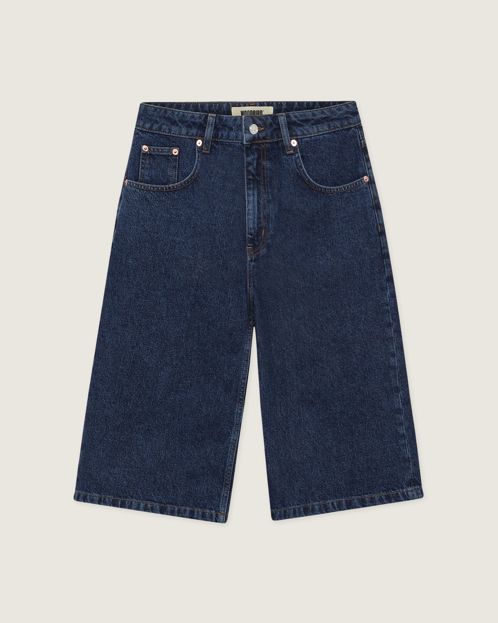 Woodbird Female WBShan 90's Rinse Shorts Shorts 90s Blue