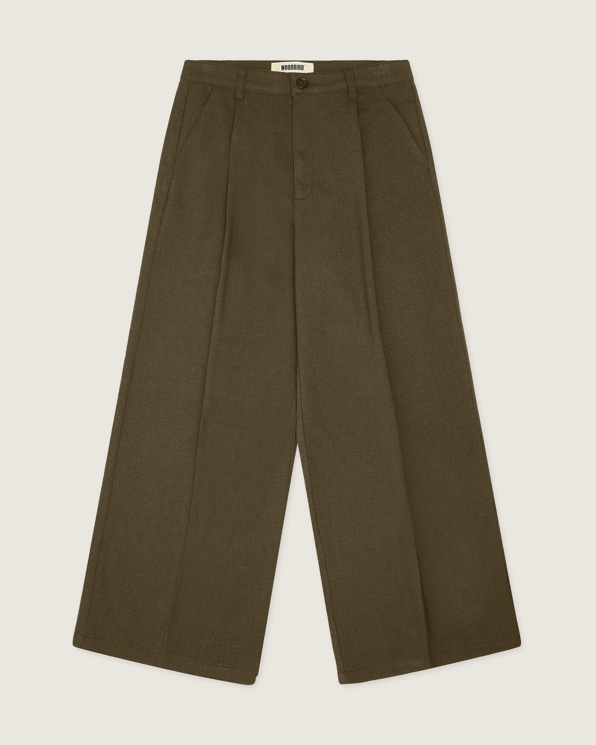 Woodbird Female WBSoul Straight Pant Pants Khaki