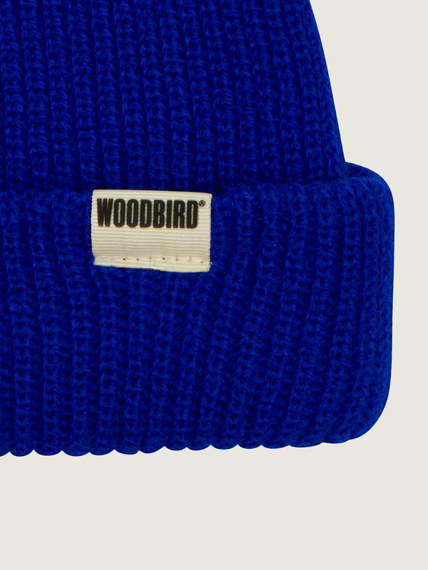 Woodbird WBYeta Sport Beanie Accessories Cobalt Blue
