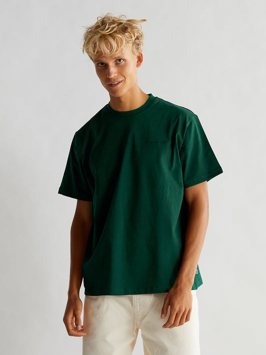 Woodbird Baine Base Tee T-Shirts Green
