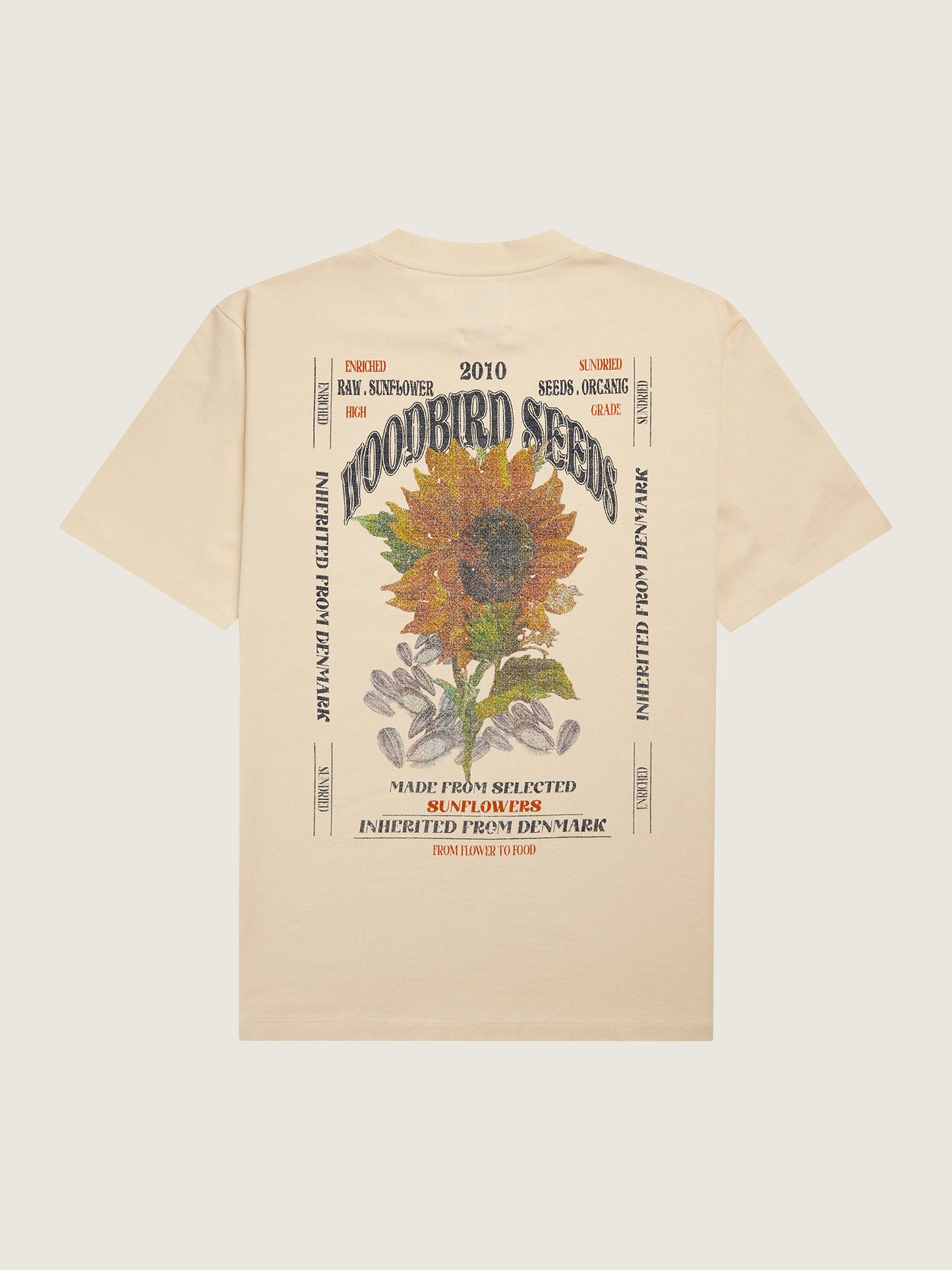 Woodbird Baine Seeds Tee T-Shirts Off White
