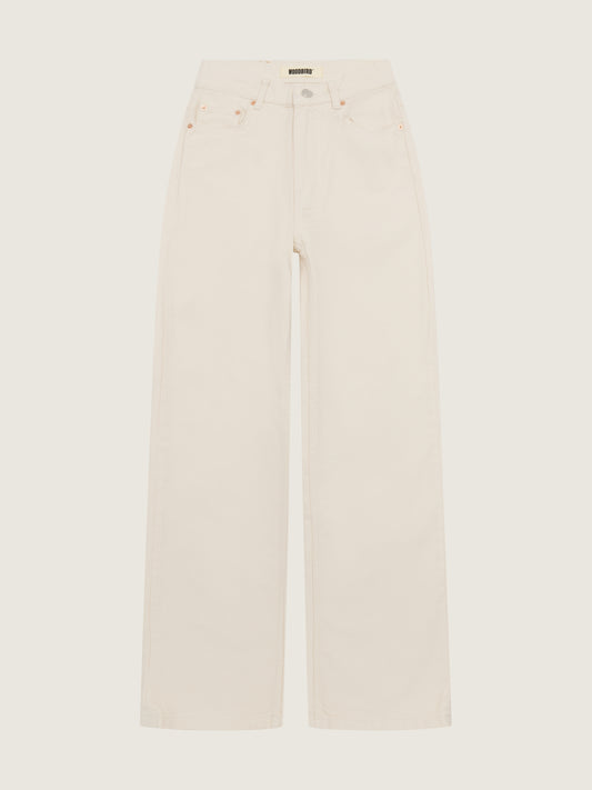 Woodbird Female Carla Off white Jeans Jeans Off White