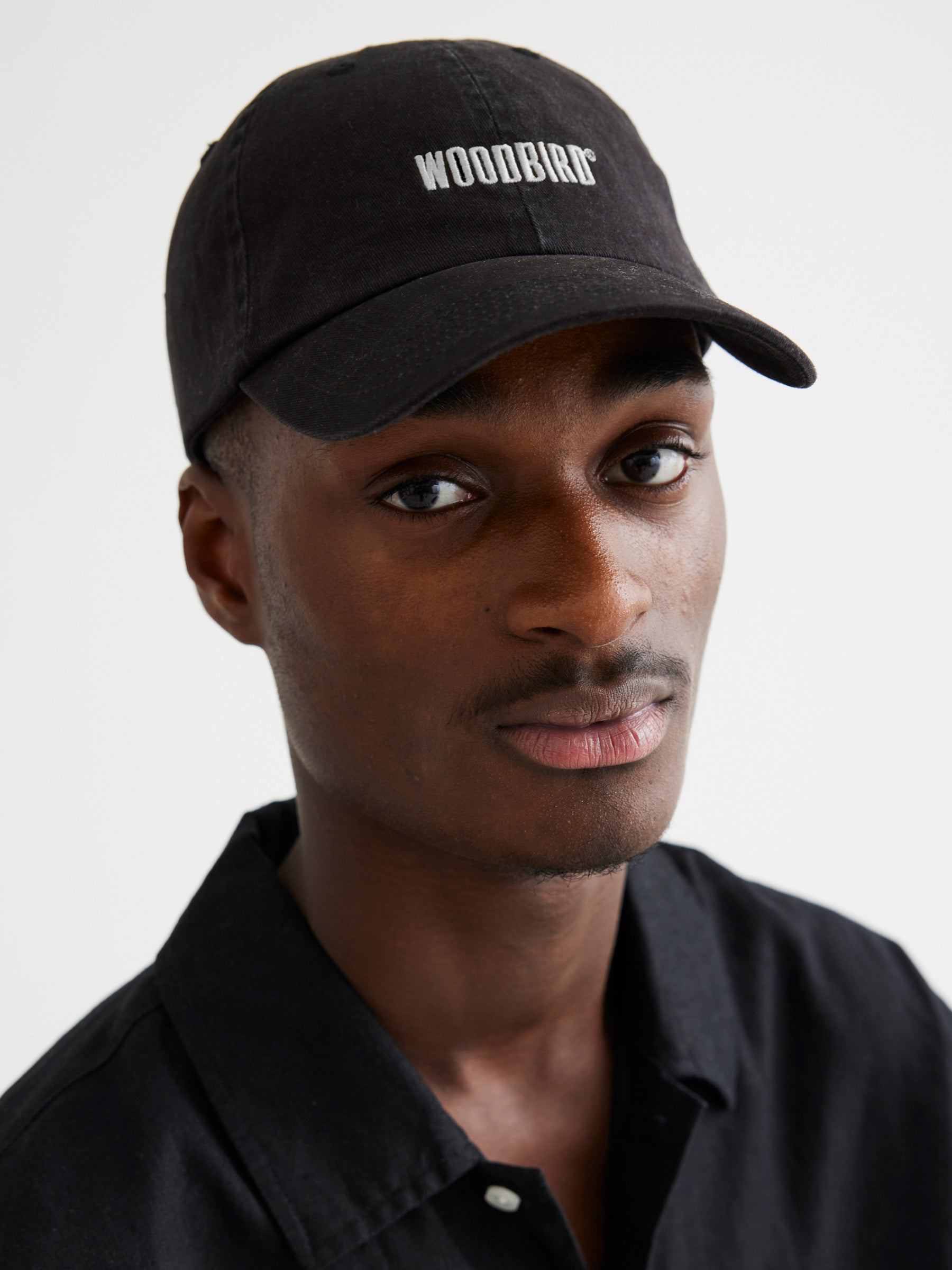 Woodbird Core Twill Cap Accessories Black-White