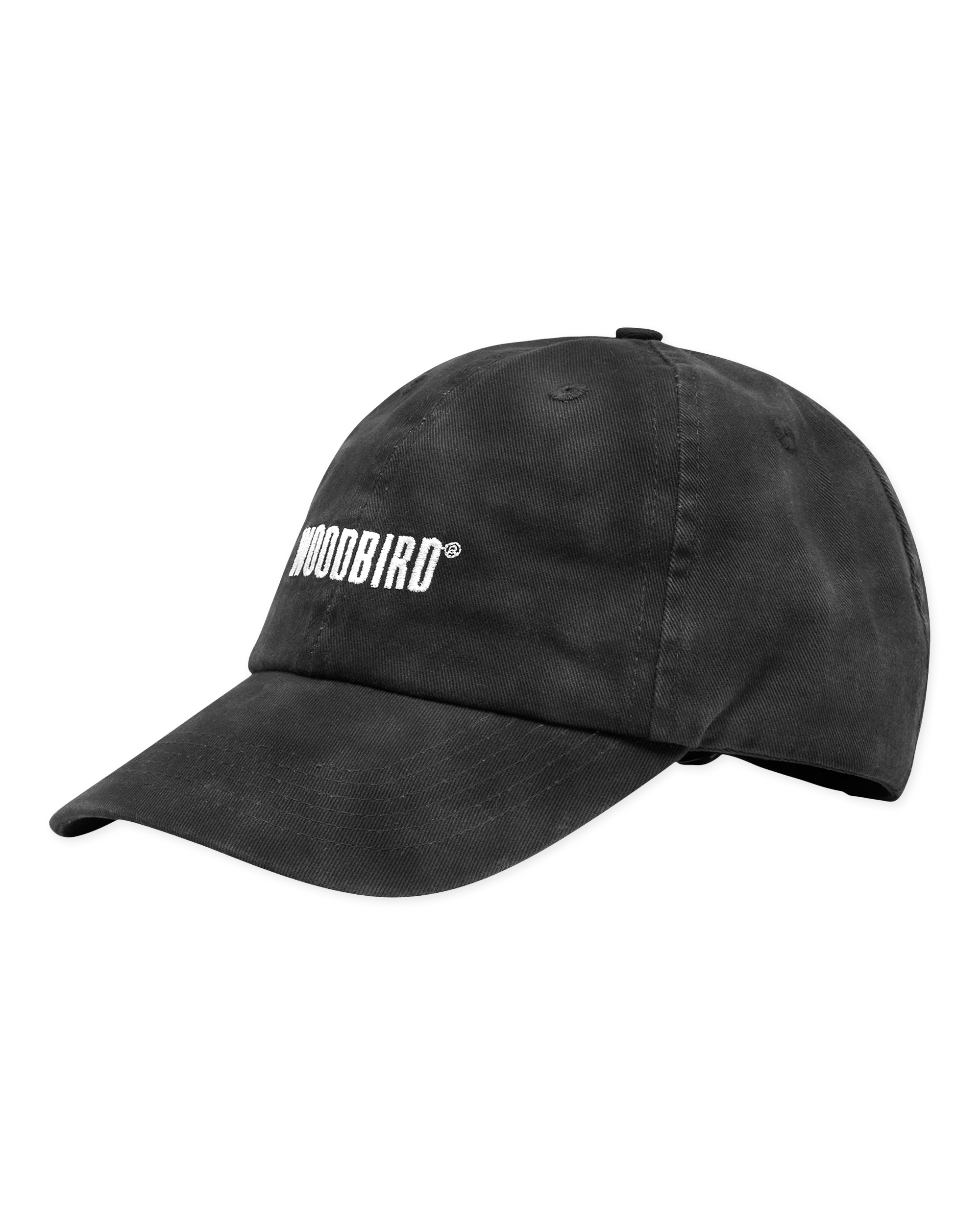 Woodbird Core Twill Cap Accessories Washed Black