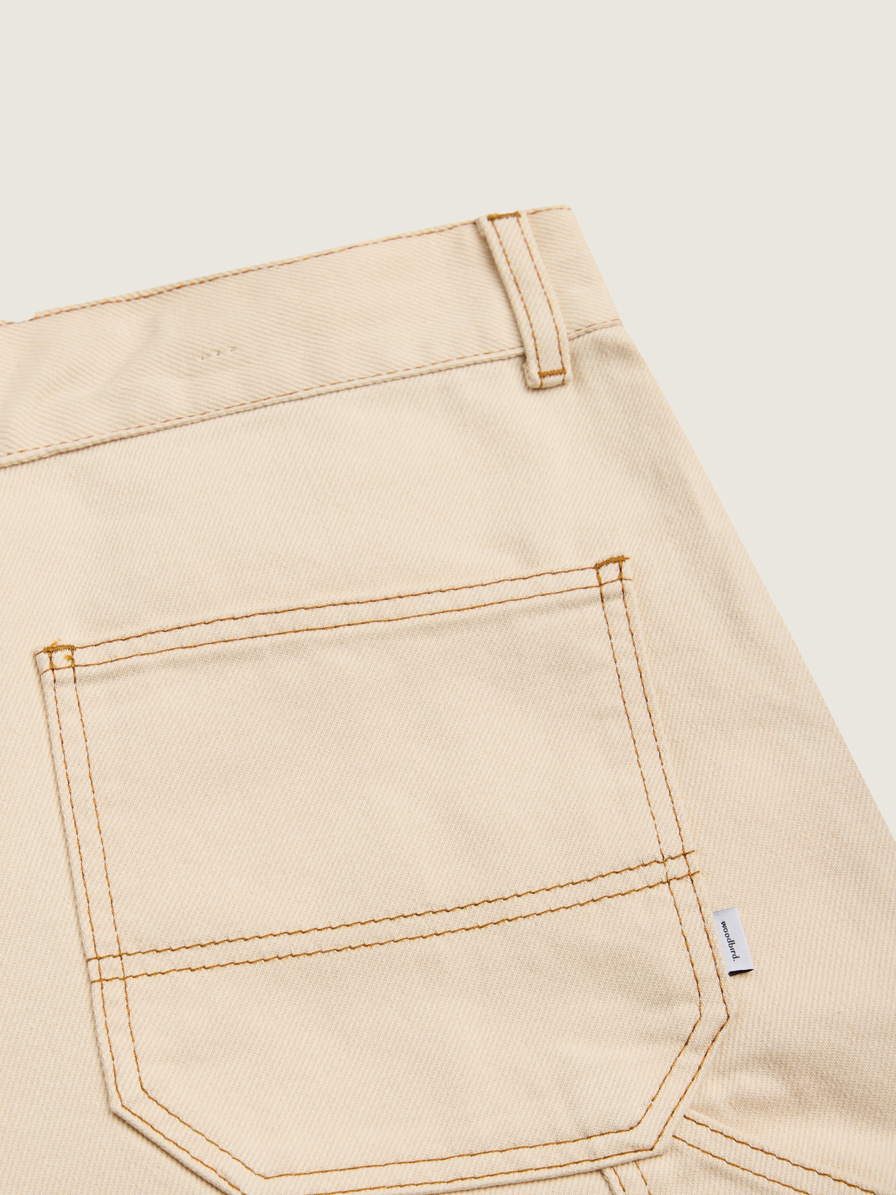 Woodbird Dizzon Craft Pant Jeans Off White