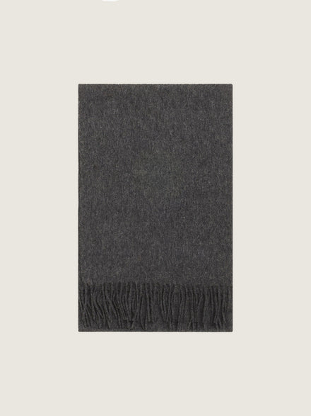 Hari Wool Scarf - Dark Grey
