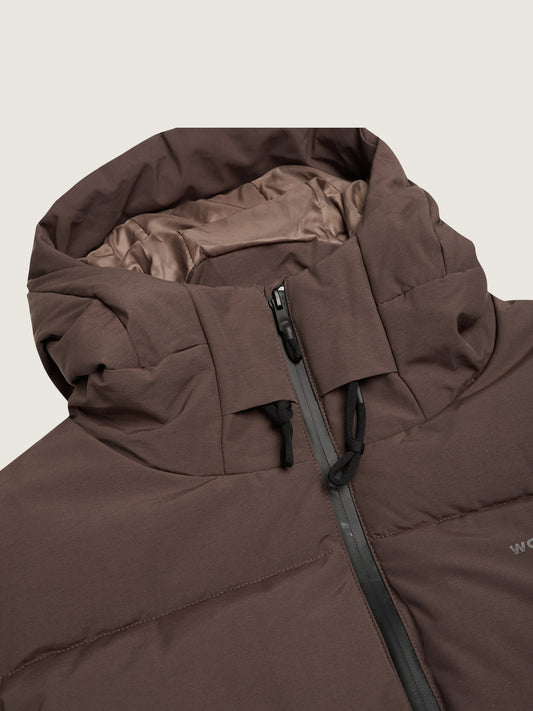 Woodbird Joseph Long Climb Jacket Outerwear Brown