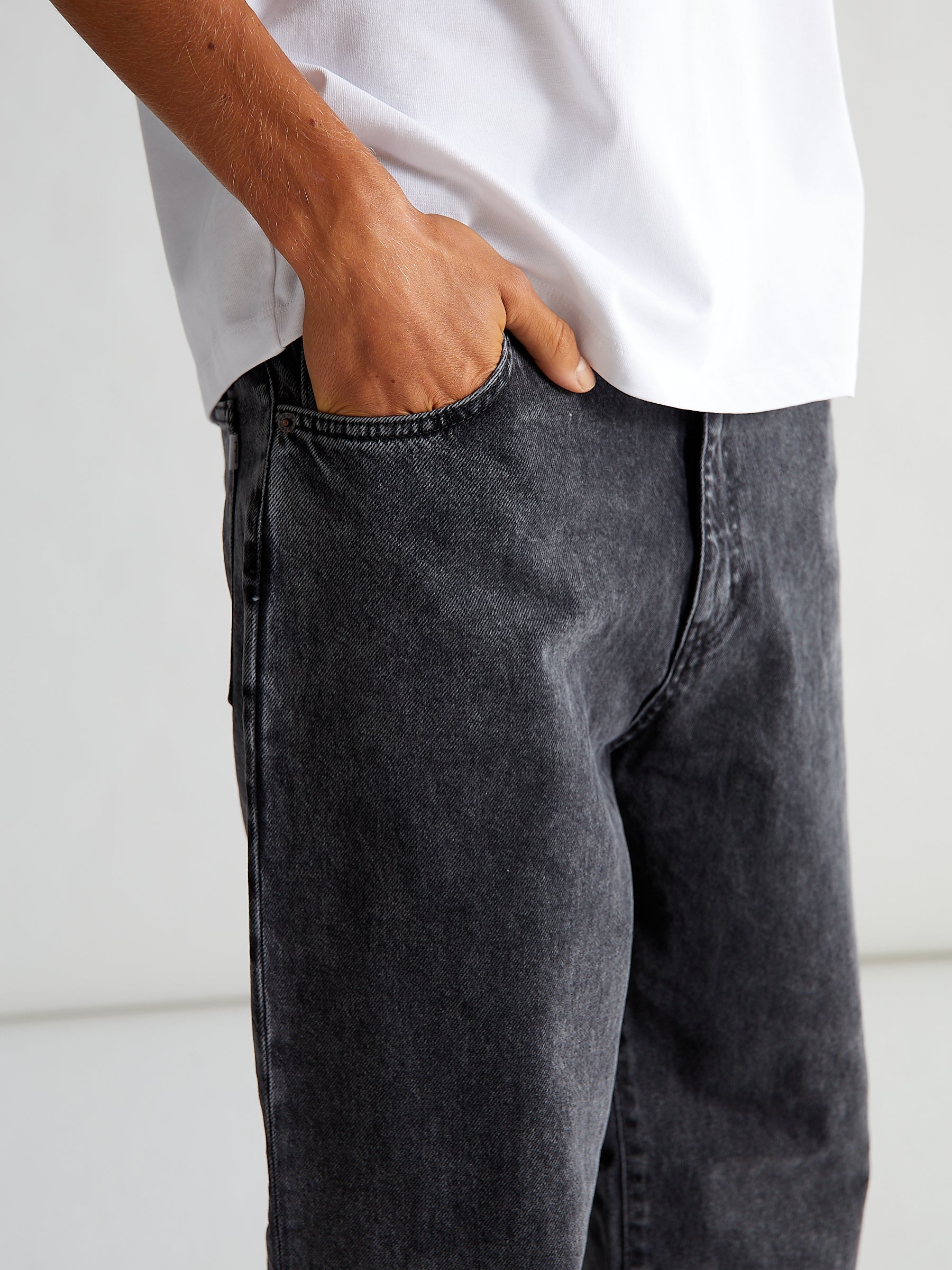 Woodbird Leroy Thun Black Jeans Jeans Dark Grey