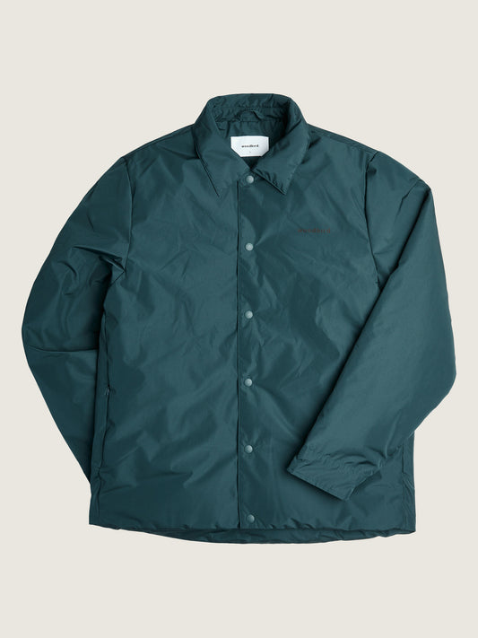 Woodbird Lewis Pad Jacket Outerwear Granite Green