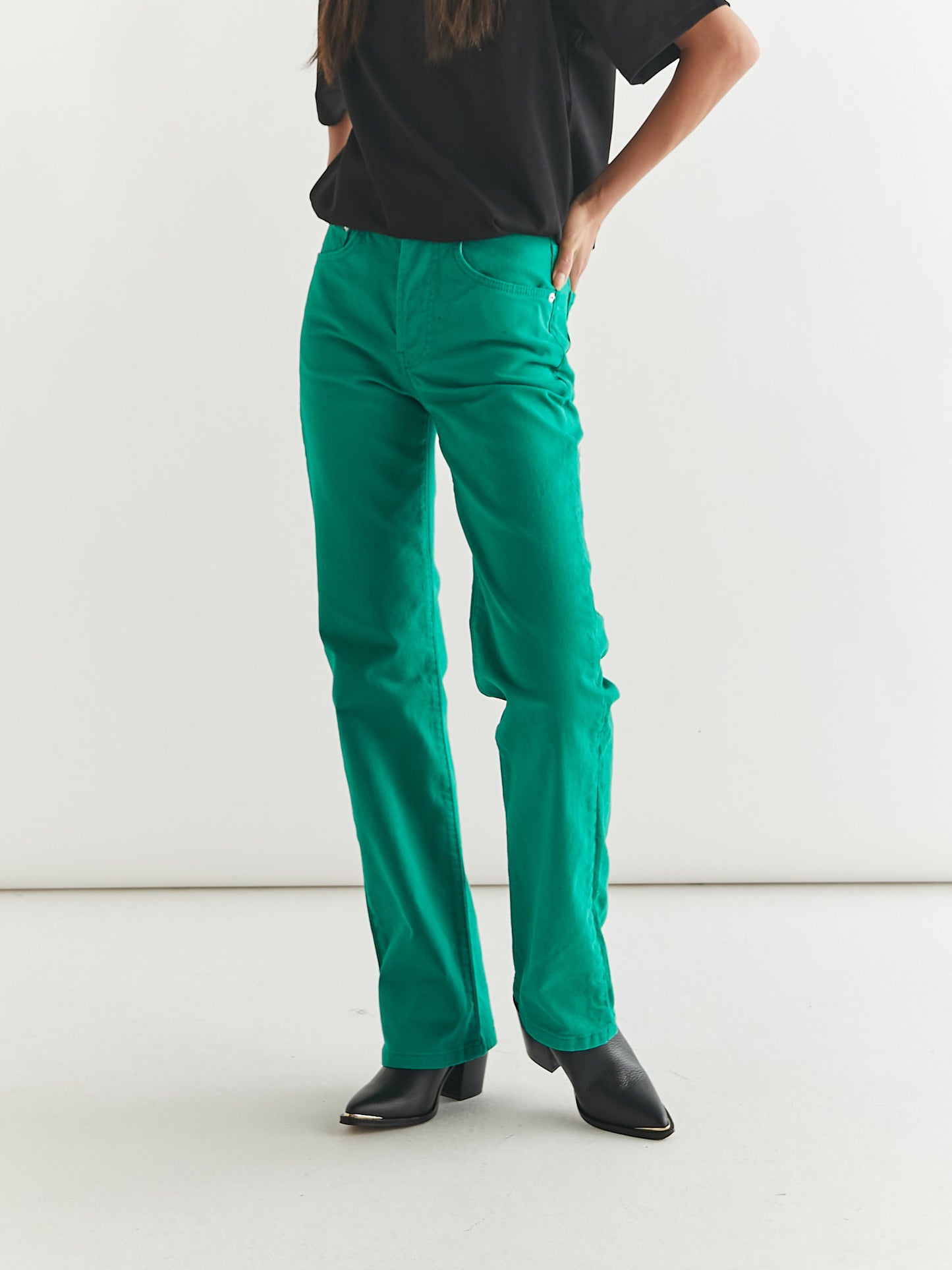 Woodbird Female Maria Color Jeans Jeans Green
