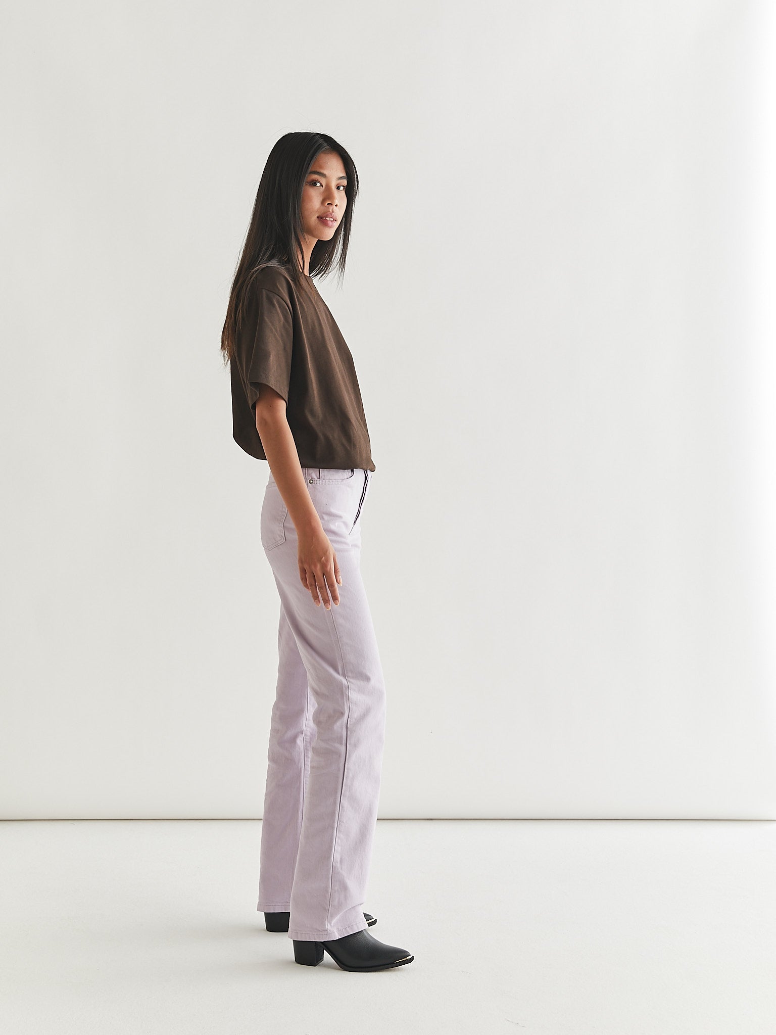 Woodbird Female Maria Color Jeans Jeans Light Purple