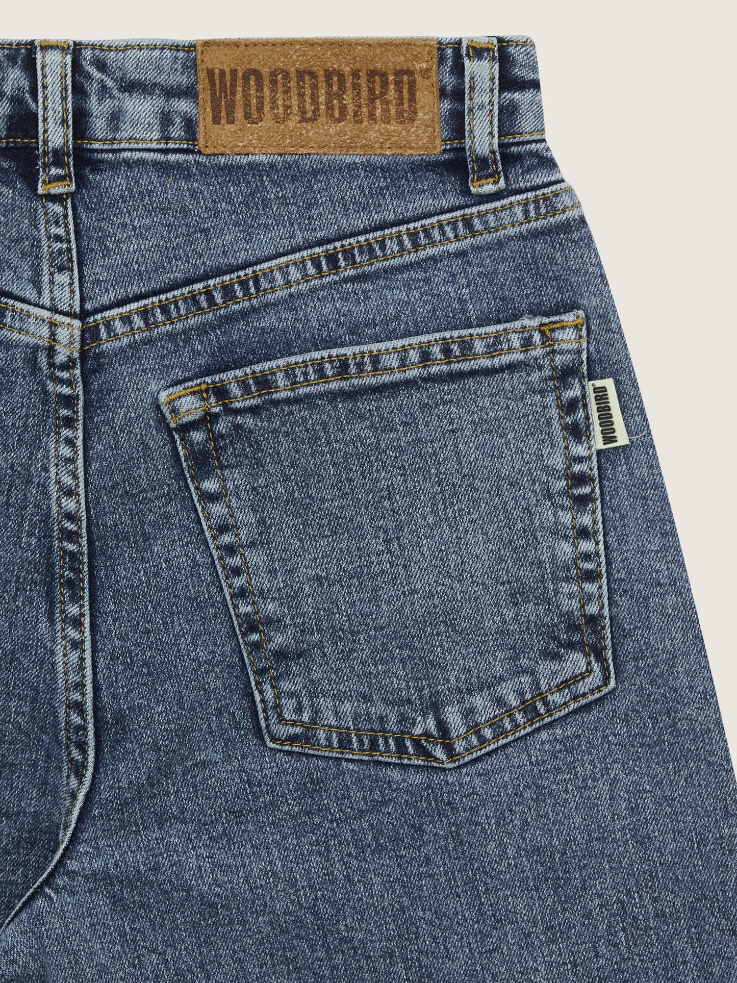 Woodbird Female Maria Stone Blue Jeans Jeans Stone Blue