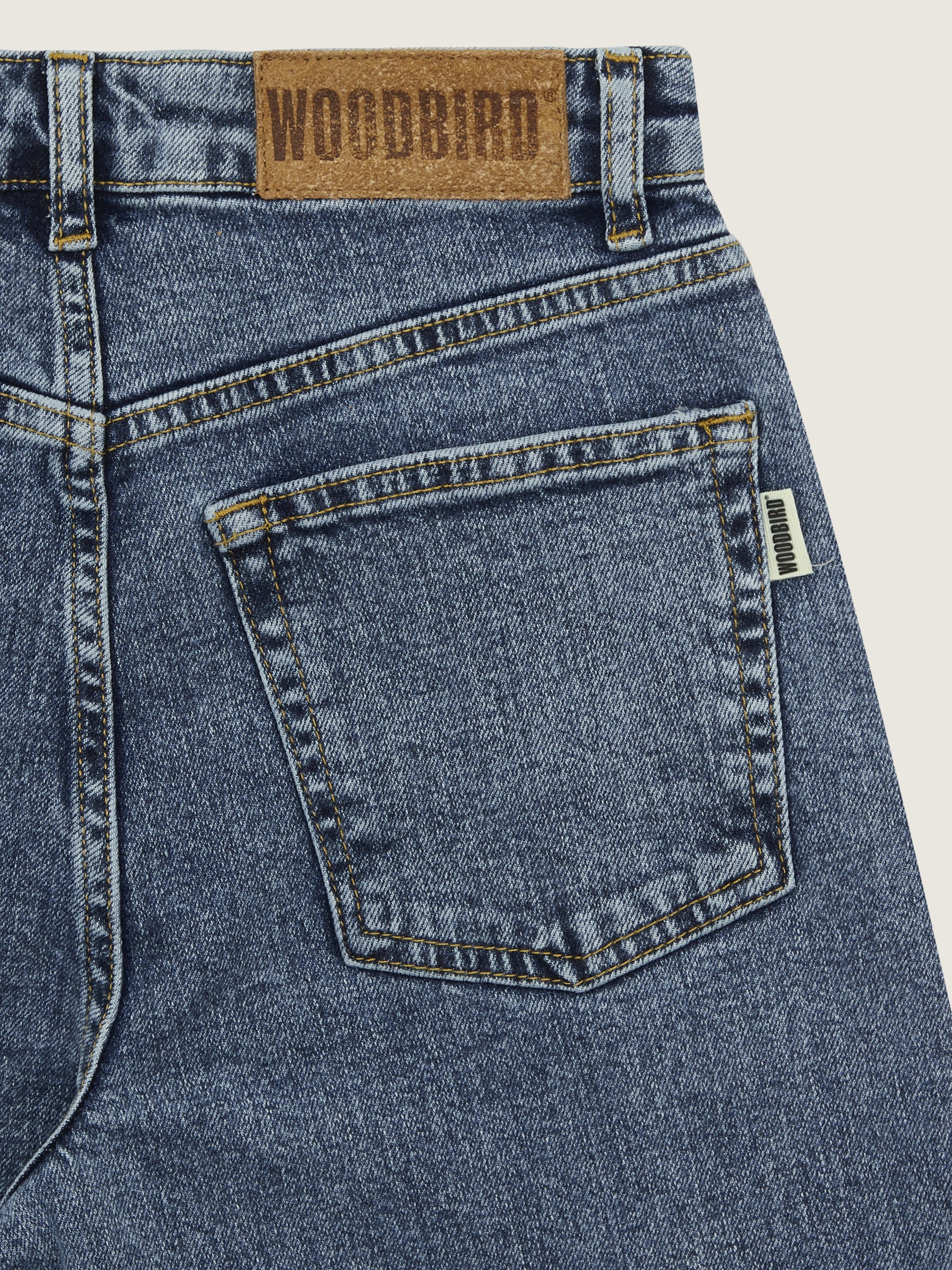 Woodbird Female Maria Stone Blue Jeans Jeans Stone Blue